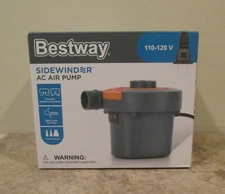Bestway Sidewinder AC Air Pump 110-120V - Inflation And Deflation - NIB