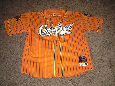 Vtg PITTSBURGH CRAWFORDS Negro Leagues Street Wear AUTHENTIC Baseball Jersey 4XL