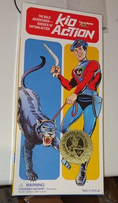 Captain Action Kid Action Figure Box Playing Mantis
