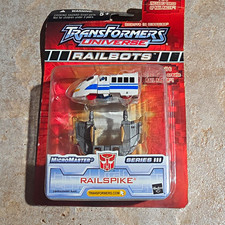Hasbro Transformers Universe Railspike Rail Racer MicroMaster III Train 5 2004