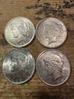 Peace Silver Dollar Lot of 4 🇺🇸