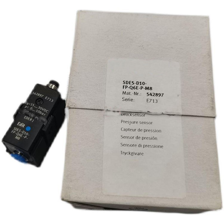 For FESTO SDE5-D10-FP-Q6E-P-M8 pressure sensor 542897