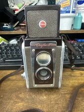 VINTAGE Kodak Duaflex IV Camera Kodet Lens Box Camera Untested. Made In USA