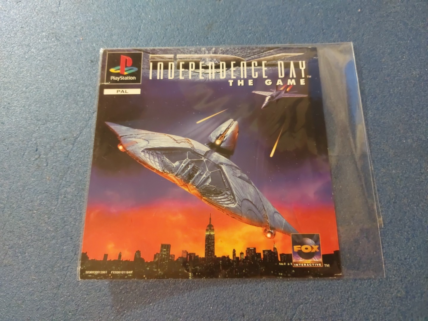 PS1 playstation 1 jaquette cover avant Independence Day The Game