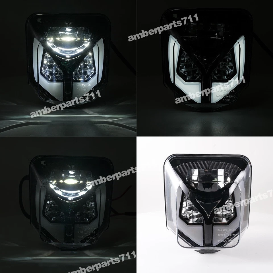 Светодиодная фара с дневным ходом для Husqvarna FE 250 350 450 /TE 150 250 300 701 /TX 125  - Изображение 2 из 4