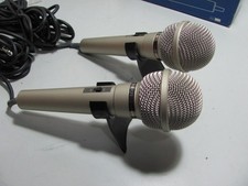 Vintage Pioneer DM-21 Uni-Directional Dynamic Microphones As New Tested Working