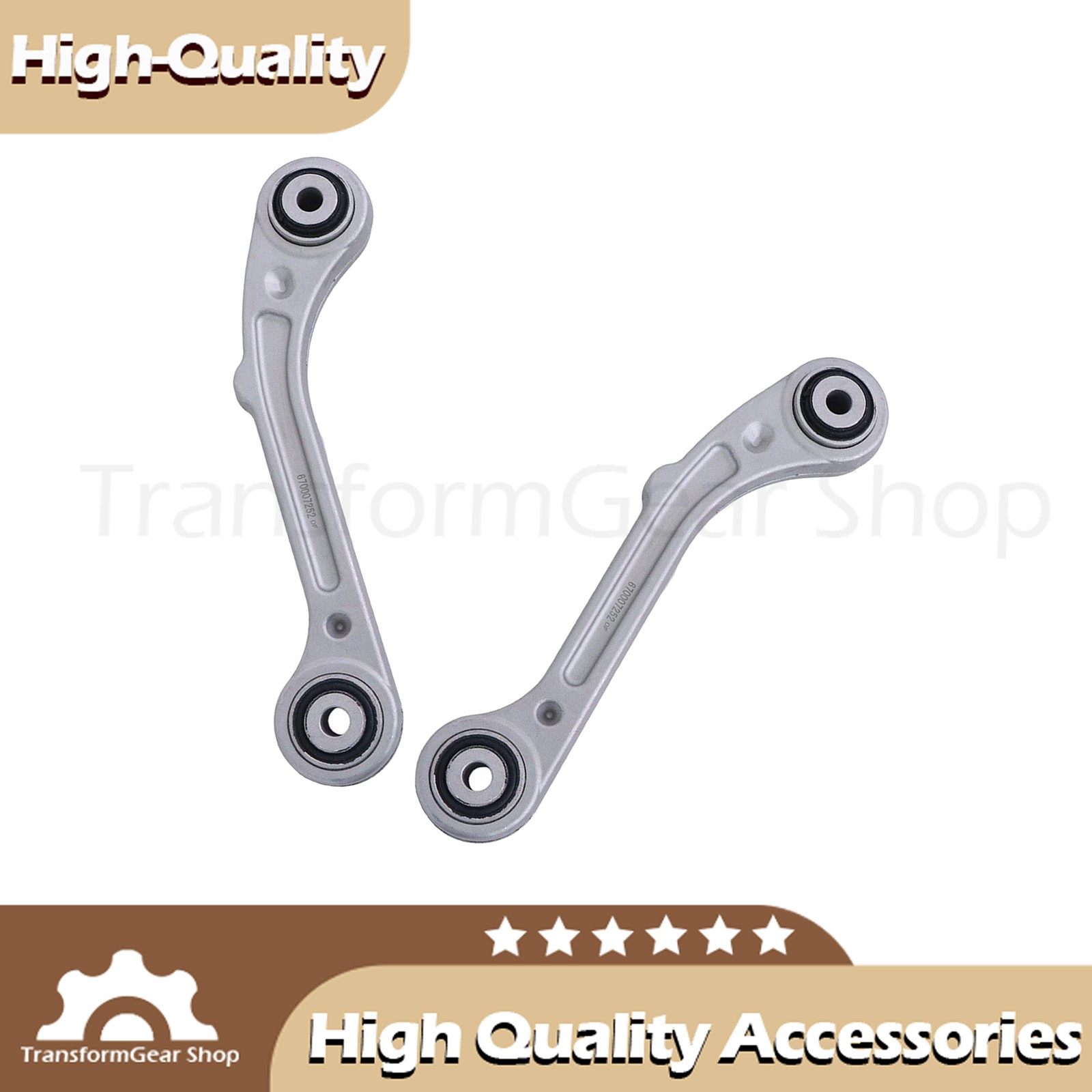 2x Fits Maserati Ghibli Quattroporte Rear Suspension Control Arm Kit 670007252
