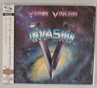 Vinnie Vincent Invasion All Systems Go New CD Japan SHMCD Hard Rock Glam Metal