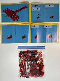 LEGO CREATOR: Red Creatures 100% COMPLETE PEICES /w MANUAL (31032)