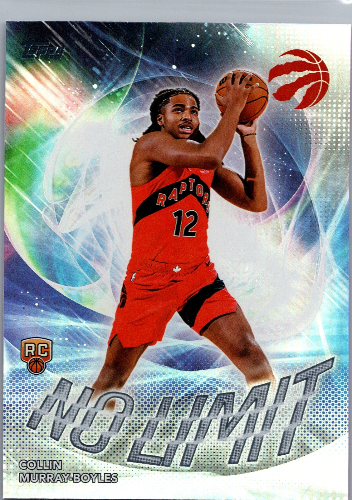 2025-26 Topps #NL-9 Collin Murray-Boyles No Limit Rainbow Foilboard