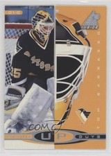 1997-98 Pinnacle Inside Stand Up Guys Tom Barrasso Mike Vernon #01-CD HOF 0i5