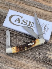 CASE XX ** 2022 BURNT AMBER S35VN CRANDALL JIG 18 PATTERN STOCKMAN KNIFE KNIVES