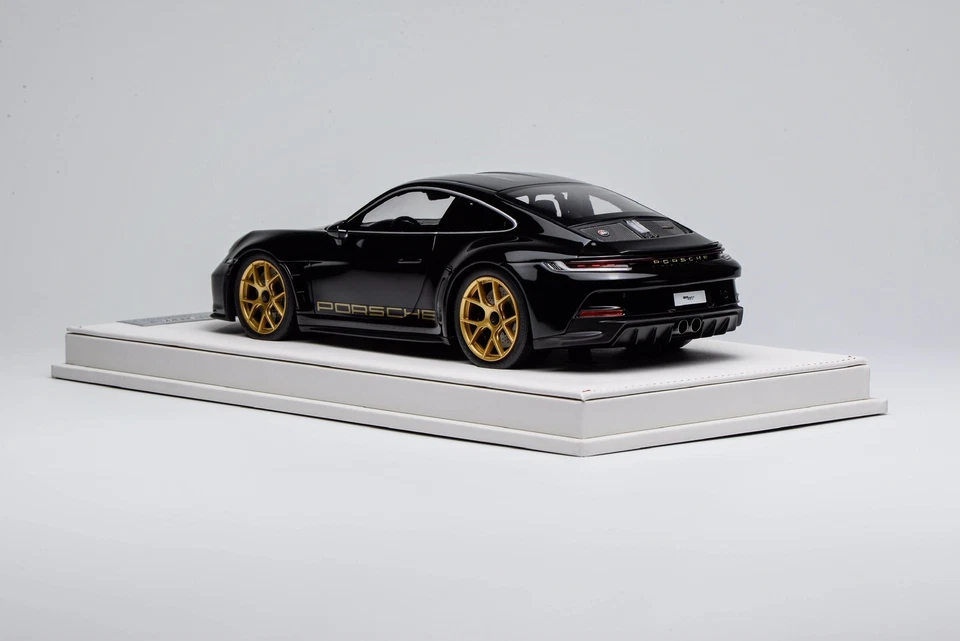 IVY Merit 1/18 Porsche 911 (992) S/T ST resina negra 20 piezas sin Minichamps sin Norev Foto 3 de 4