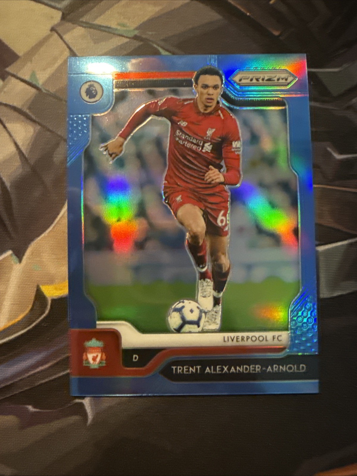 2019-20 Panini Prizm Premier League - Trent Alexander-Arnold #85 Blue Prizm /199