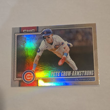 Topps 2026 Series 1 Pete Crow-Armstrong #75 Parallel Chicago Cubs Baseball Card