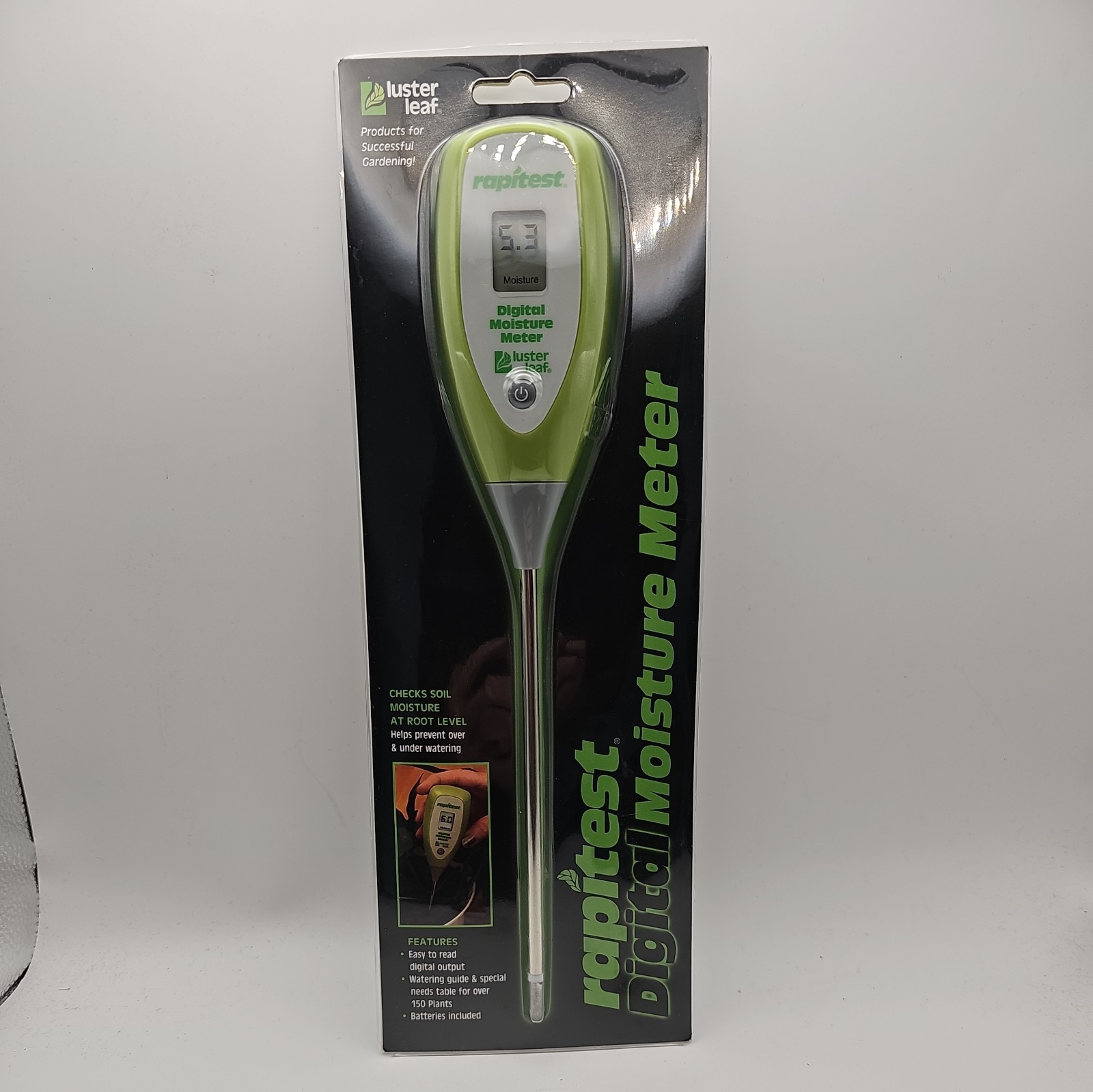 Luster Leaf Digital Moisture Meter NEW IN BOX