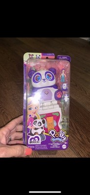 Mattel Polly Pocket: Flip & Find Panda Micro Doll, Pet & Accessories: New