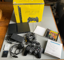 Sony PlayStation 2 Console Ps2  Slim - Black Bundle 