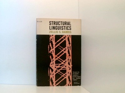 Methods in structural linguistics Harris, Zellig S.: