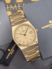 MINT VACHERON CONSTANTIN HISTORIQUES 222 37MM 4200H/222J-B935 18K YG JUMBO B&P 5