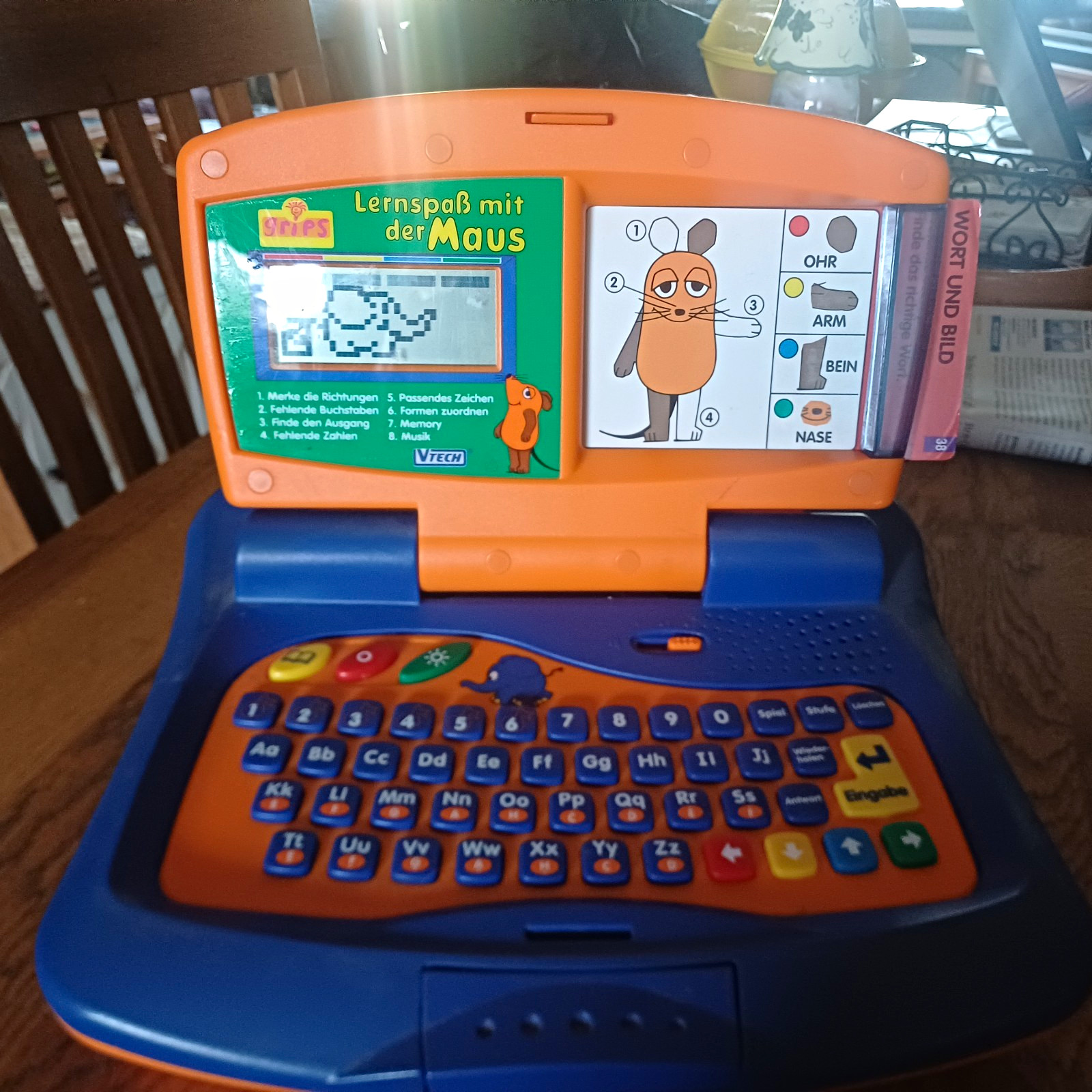 VTech Kindercomputer Lernspaß mit der Maus inkl. Lernkarten Demo-Karte