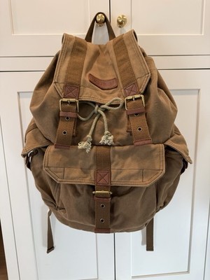 Gootium 21101AMG High-Density Canvas Backpack Rucksack, Large, Field Tan