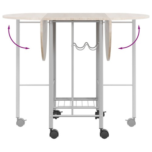 Tolles Bistro-Set | Essgruppe | Küchentisch | Bistromöbel | 110 x 80 x 79 cm - Bild 5 von 25