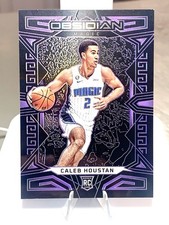 2022-23 Panini Obsidian - Caleb Houstan #155 Electric Etch Purple /99 (RC)