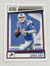 2022 Score Football #87 - Jared Goff - Detroit Lions