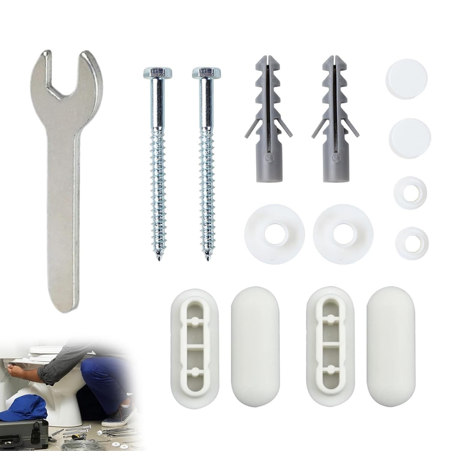Toilet Screws,Wall Hung Toilet Fixings Kit,Toilet Seat Fittings，bidet anchor