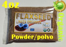 Linaza Organica 4oz Semillas de lino Flaxseed Flax Seeds Linseed Natural Organic