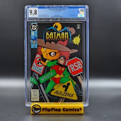 DC 1993 | Batman Adventures #5 | Scarecrow appearance | CGC 9.8 WHITE Pages