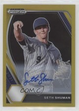 2021 Panini Prizm Draft Picks Gold 10/10 Seth Shuman #PDP208 Auto 07d9