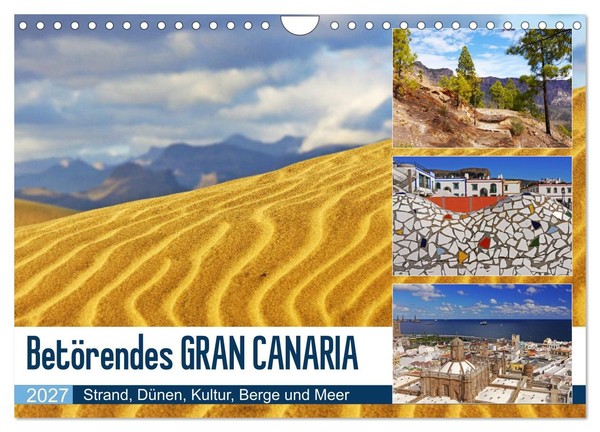 "Calendar 2027 · US Version · Bewitching Gran Canaria (Wall Calendar 2027 12\" × 8"-image