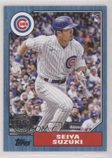 2022 Topps Update 1987 Topps Baseball Blue Seiya Suzuki #87TBU-13 4z8
