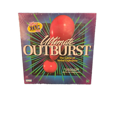 Board Game Ultimate Outburst - the Game of Verbal Expressions - 1999 NEW SEALED