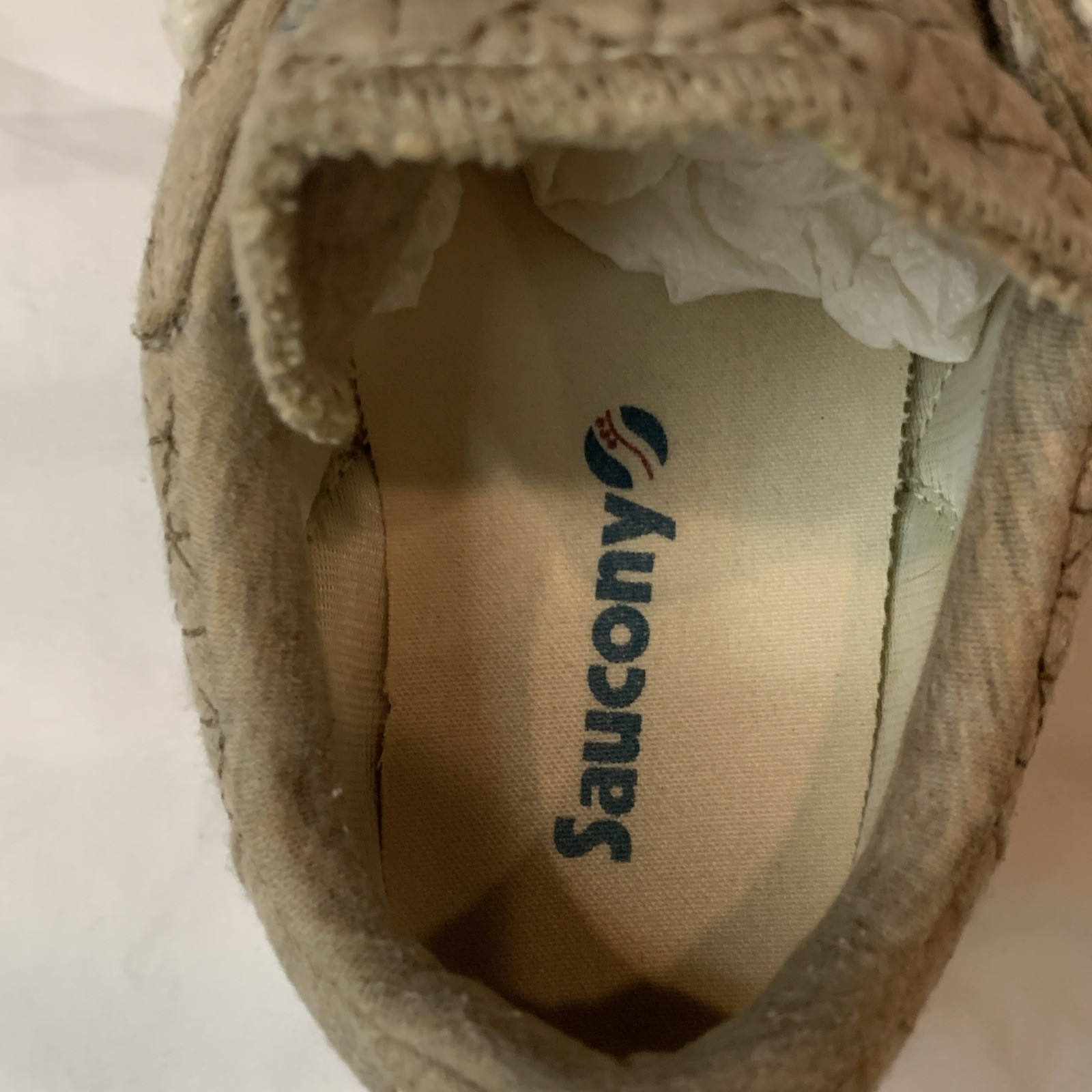 Saucony Shoes Womens 6.5 Jazz Original Walking Comfort Sneakers S60295 8 Beige thumbnail 8