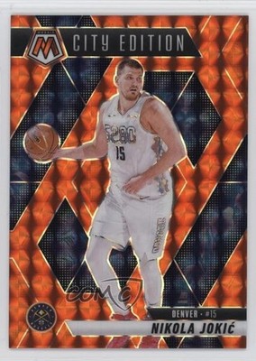 2024 Panini Mosaic City Edition Orange Prizm /249 Nikola Jokic Jokić #275 1qd2