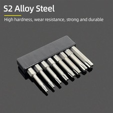 50mm-100mm Hex Key Allen Bit Set Quick Change Connect Impact Driver Drill Metric