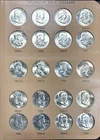 1948-1963 PDS GEM UNCIRCULATED Franklin Half Dollar 50C Set in Dansco, 35 Coins