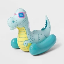 Dino Ride On Water Floats and Inflatables - Sun Squad: Novelty Pool Toy