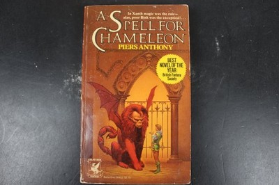 A Spell for Chameleon Piers Anthony 1981 10th Print Fantasy Ballantine PB
