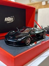 BBR LaFerrari 1:18 Gloss Black / Black Roof — Limited 44/149, Resin Non-Opening