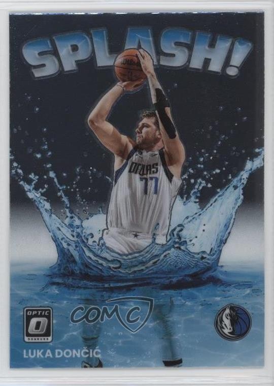 2022-23 Panini Donruss Optic Splash! Luka Doncic Luka Dončić #11 14mf