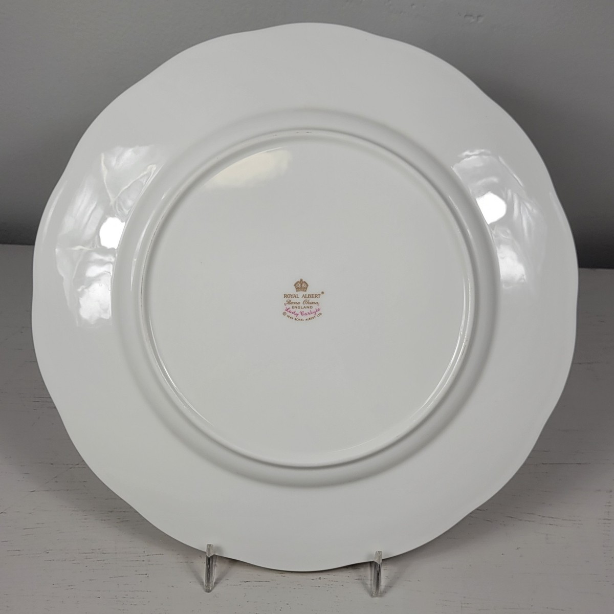 5 Piece Place Setting LADY CARLYLE 1944 Royal Albert Bone China