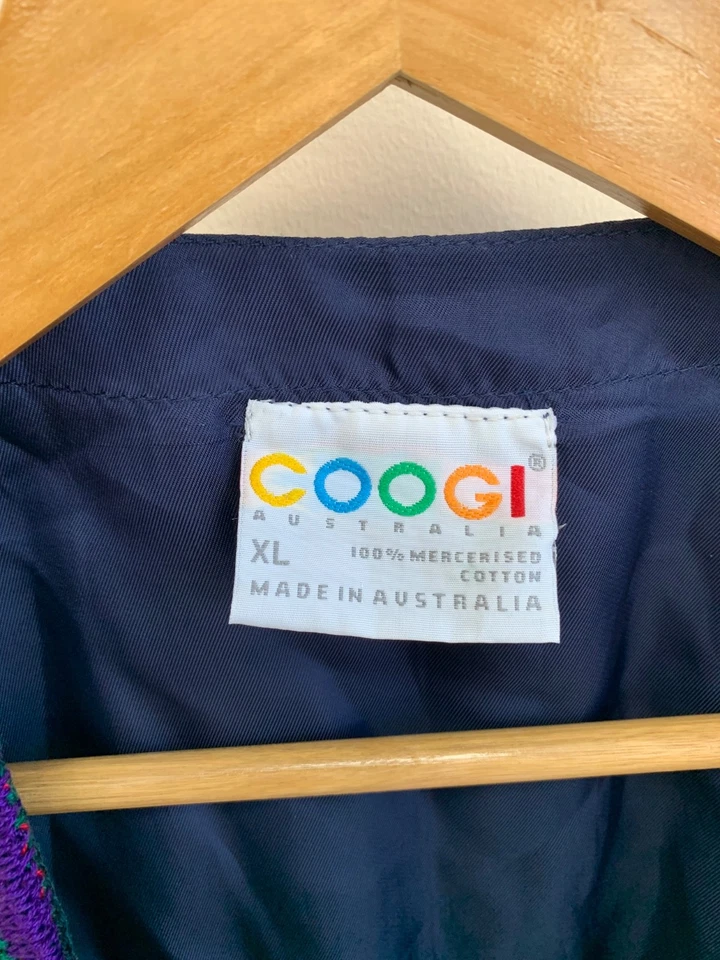 Coogi Australasian Black Samurai Vest 3D Textured Knit Mercerized Mens , size XL - Image 3 of 4