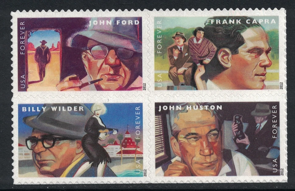 Scott 4668-71- Großartig Film Directors- MNH (S/A) Block Of 4- Ewig, 2012- Mint - Bild 1 von 1