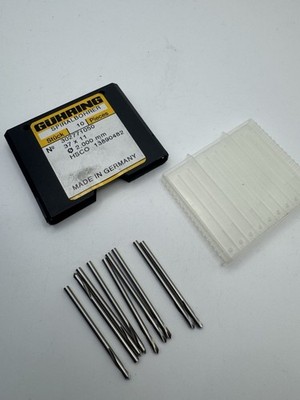 9x Gühring HSCO Spiralbohrer Ø 2,00mm   Typ 302771050