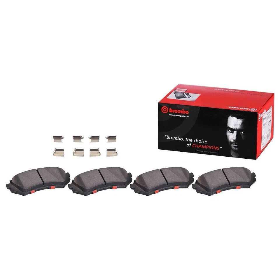 Brembo Rear Ceramic Brake Pads Fits 2001-2005 Lexus IS 300 4 Pc Brakes P83045N - Изображение 3 из 4