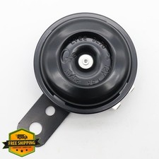 LVEE Motorcycle Horn 12V 105db Round Loud Black Powersports Scooter